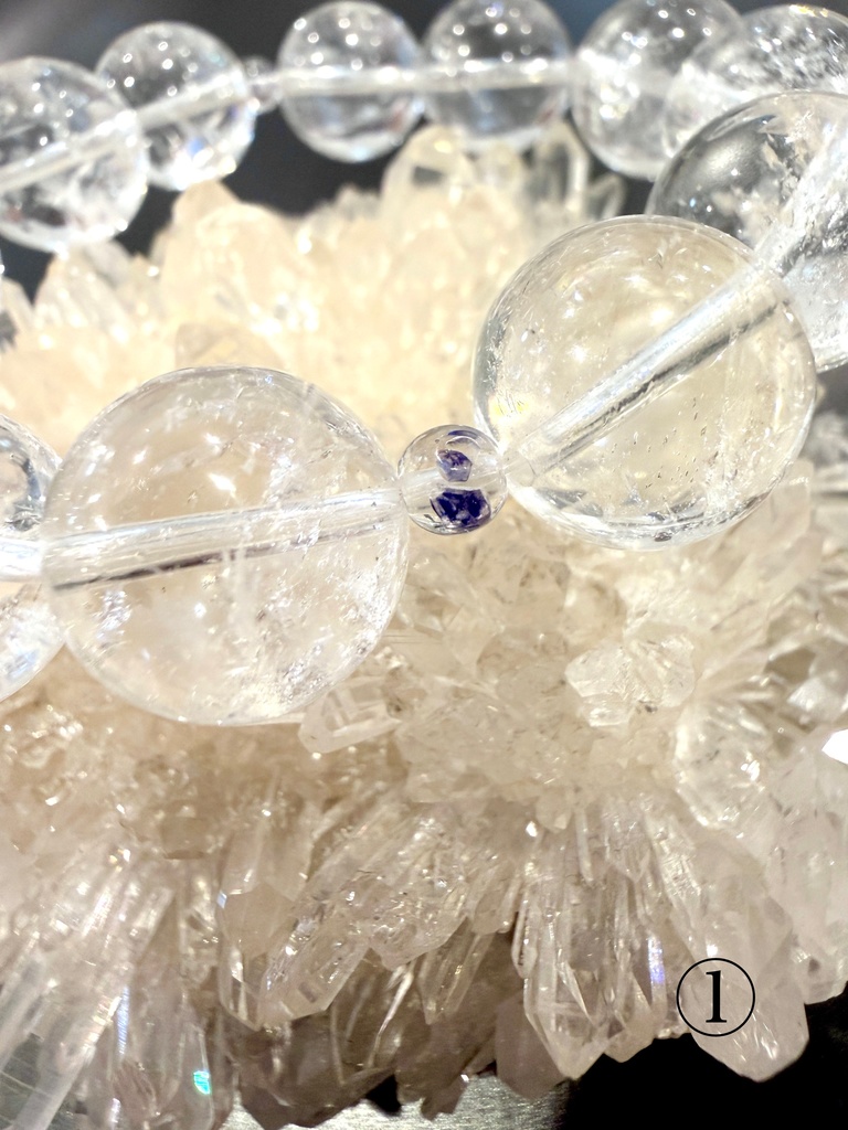 ⭐︎⭐︎「 God bless you:FLUORITE IN QUARTZ ×Himalayan Crystal」