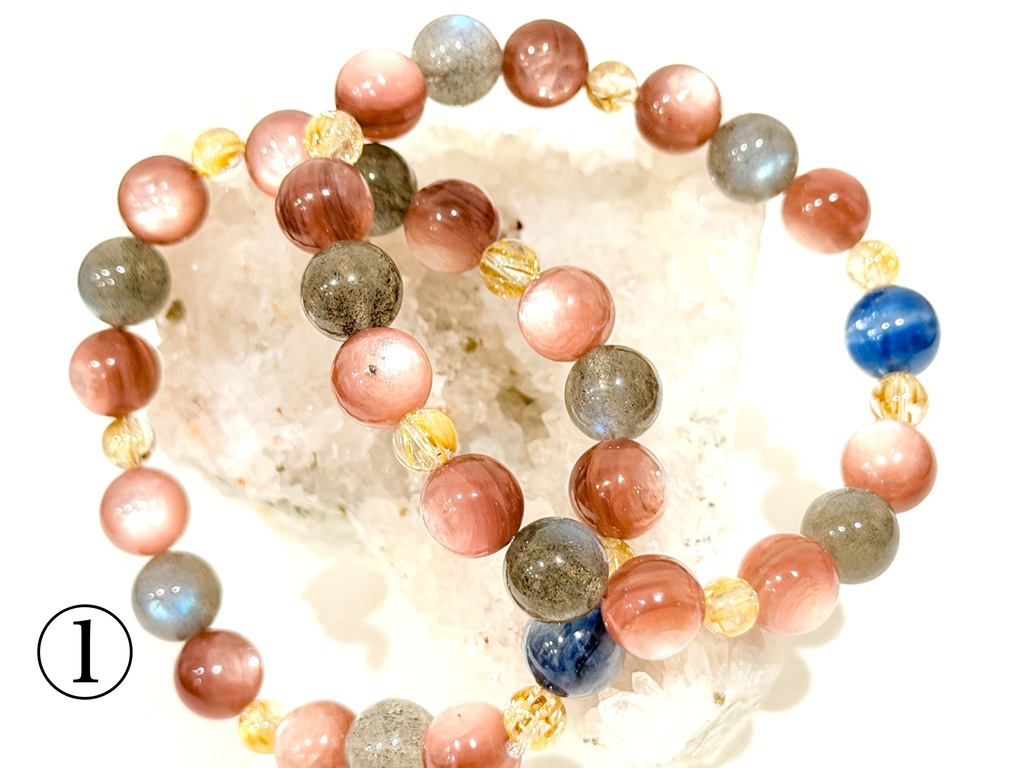 ⭐︎「God bless you:rutile✖️ pink mica②」