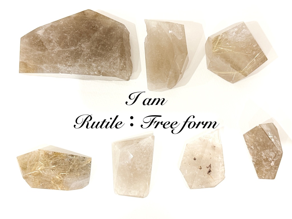 ⭐︎「 rutile：Free form」」