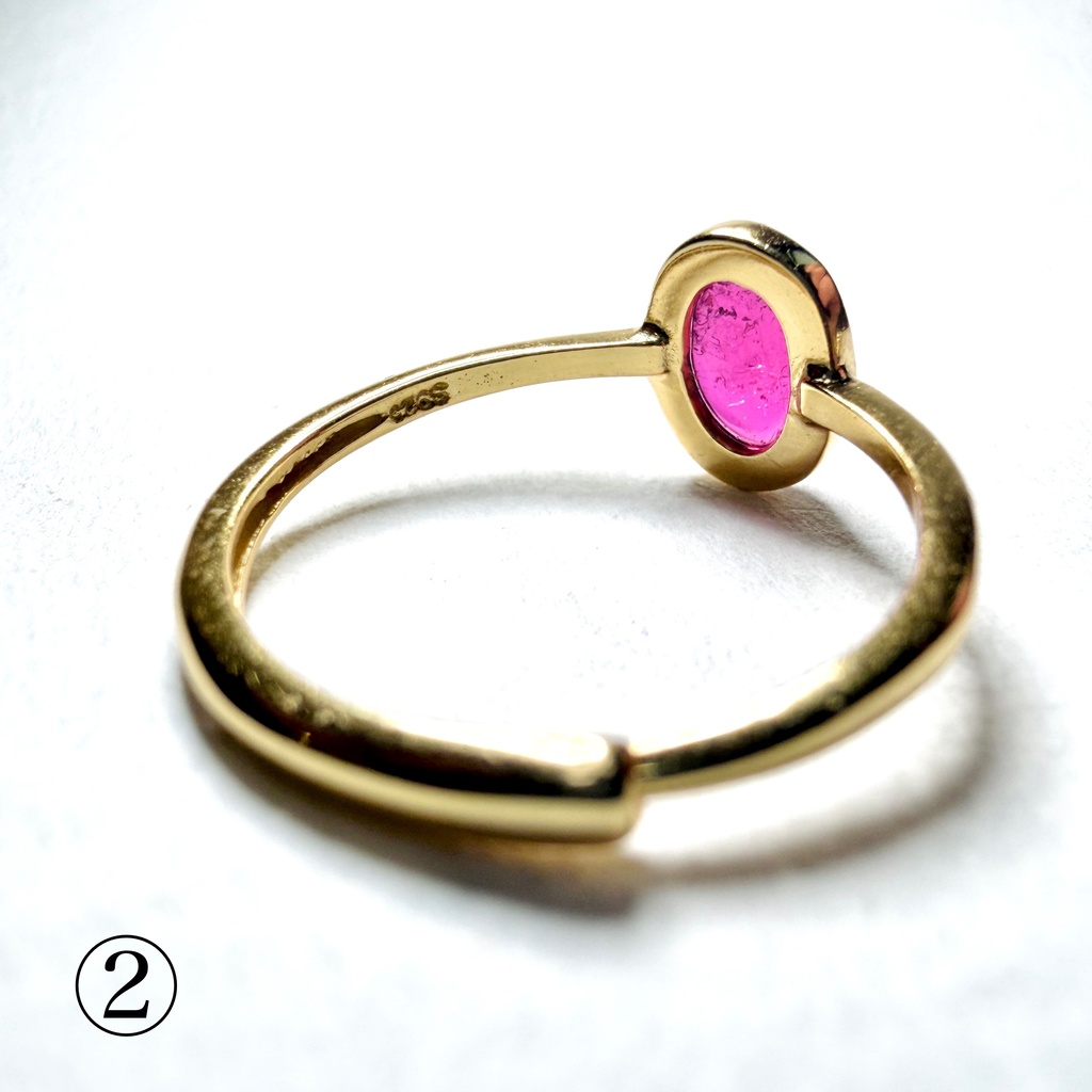 「10月:birthday stone:pink tourmaline」