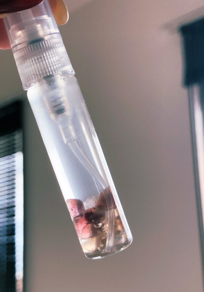 新月の夜「Lemurian seed crystal✖️(MINI )Auroraspray付き」