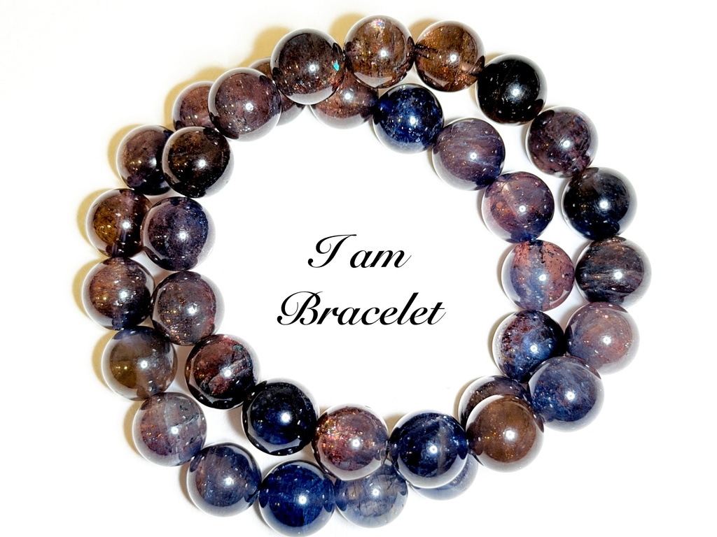 ⭐︎「iolitesun stone：blood shot GALAXY⭐︎」