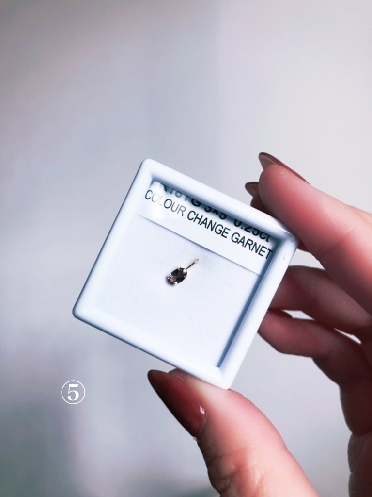 「K18 diamond: pendant top」