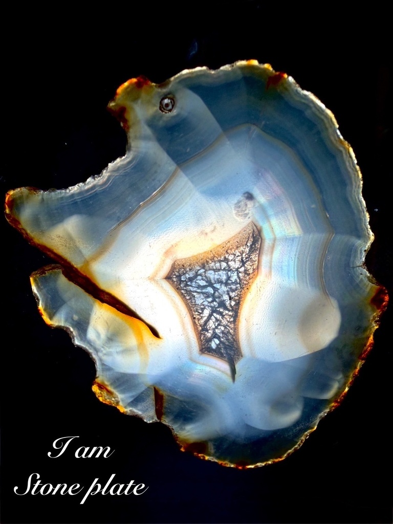 「Iris Agate：幻の瑪瑙①」