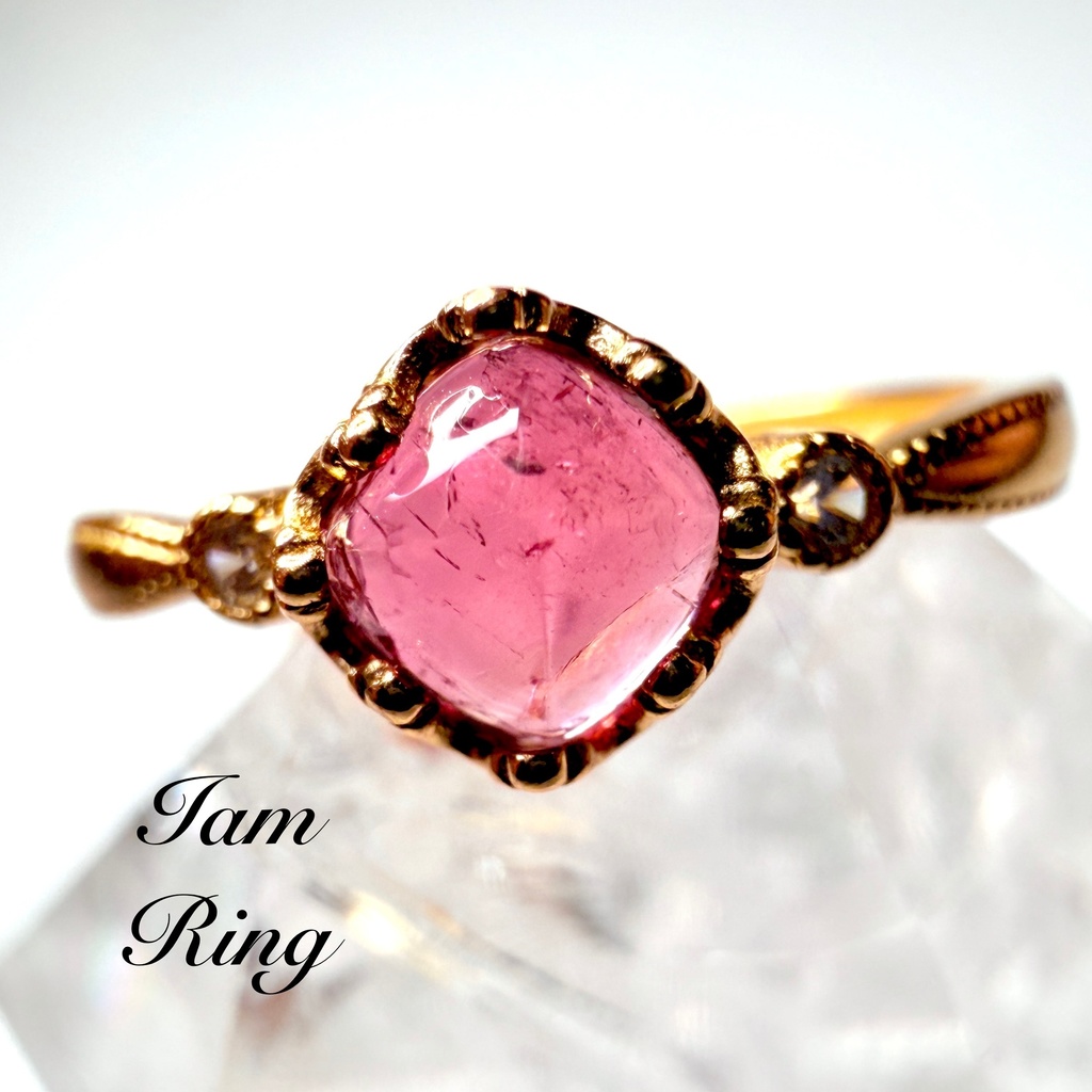 「pinktourmaline：ring」