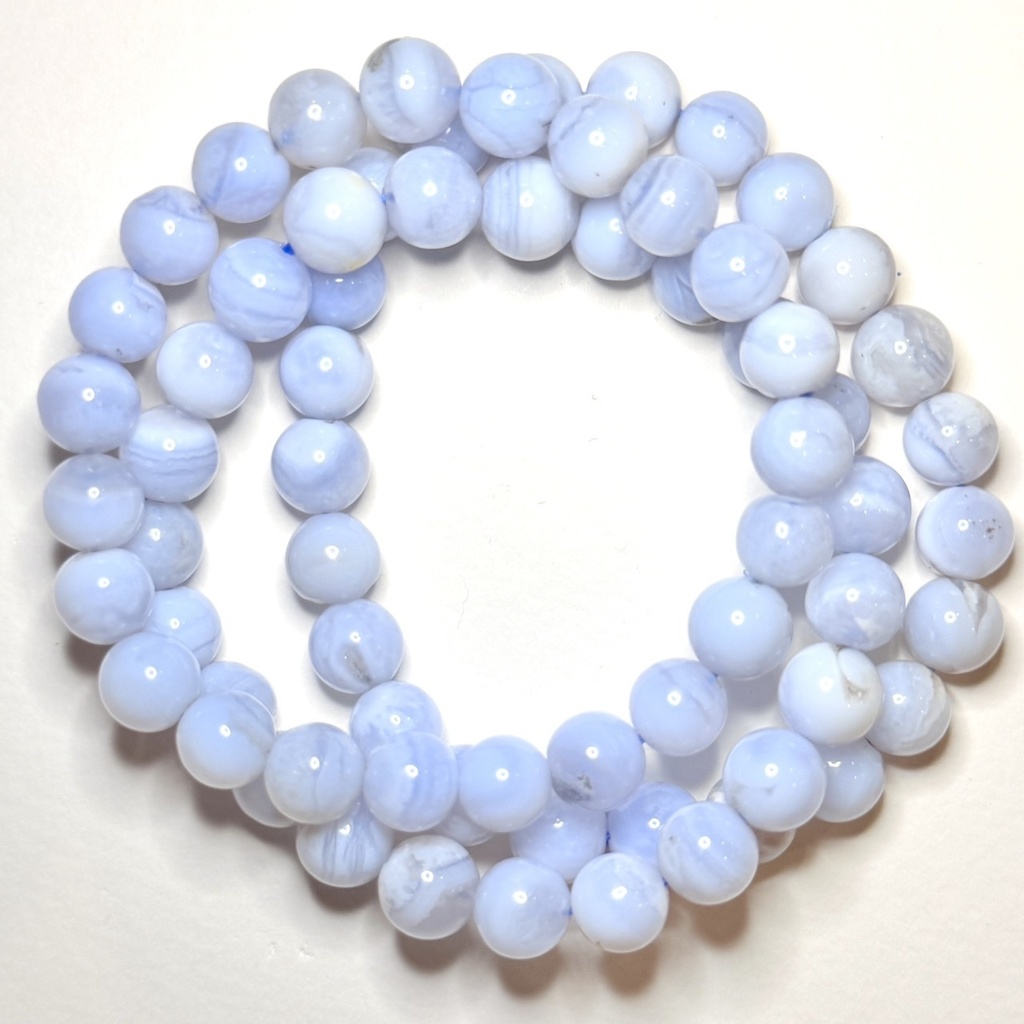 （22）bracelet：ブルーレースアゲート：20251224