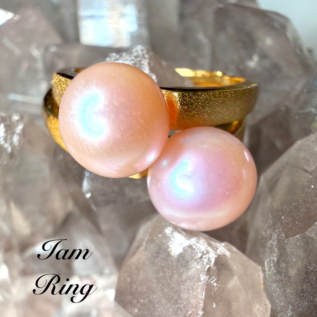 恋石：freshwater pearl：ring