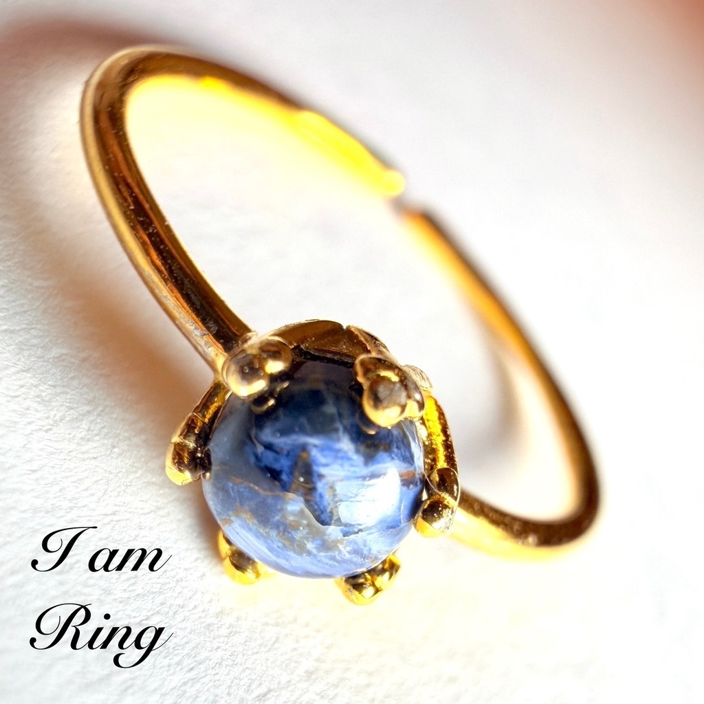 COCO‘RING💍BLUE Peter site：ring or pendant top