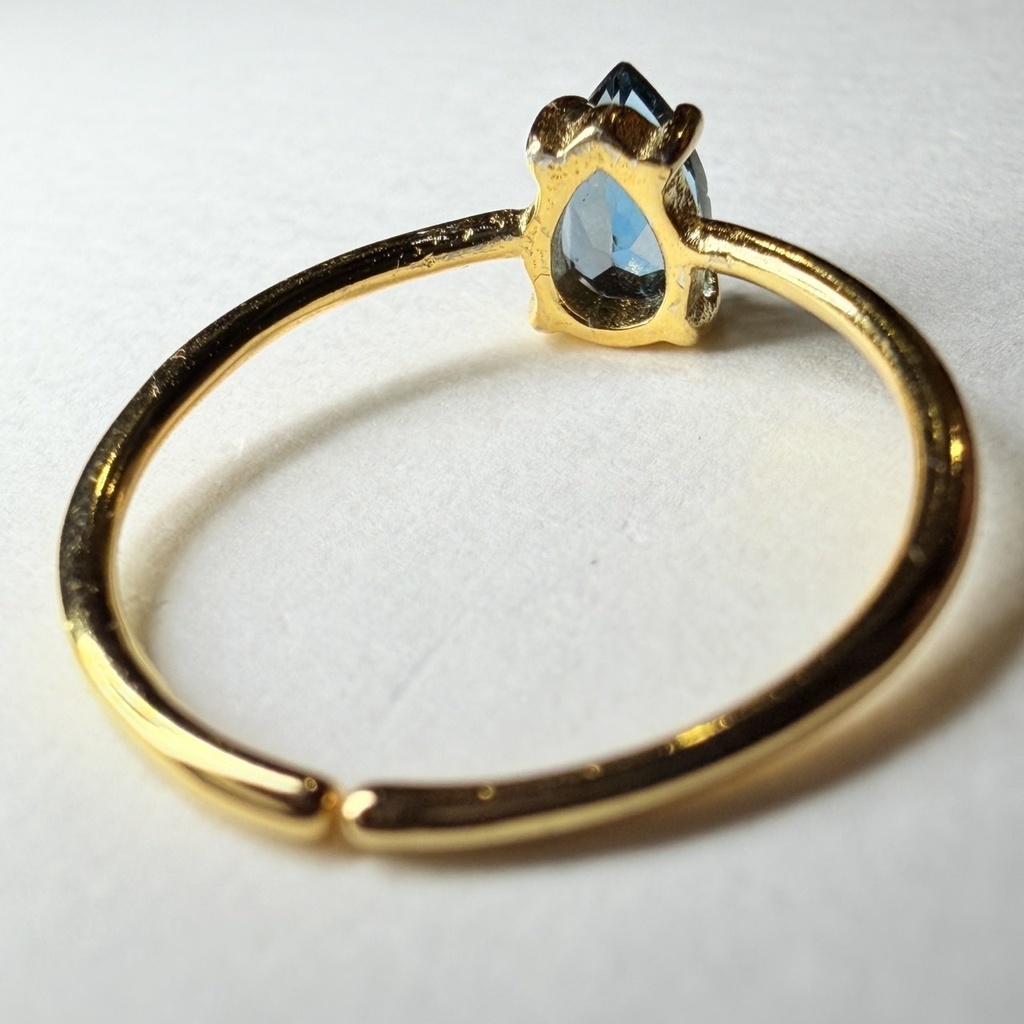 【受注生産】coco‘s accessory 💍 drop stone:ring & pendant