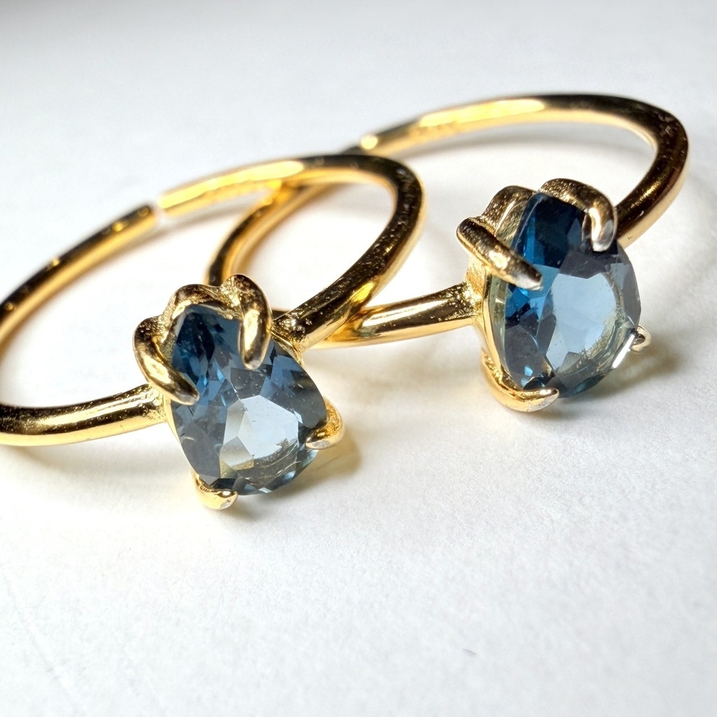 【受注生産】coco‘s accessory 💍 drop stone:ring & pendant