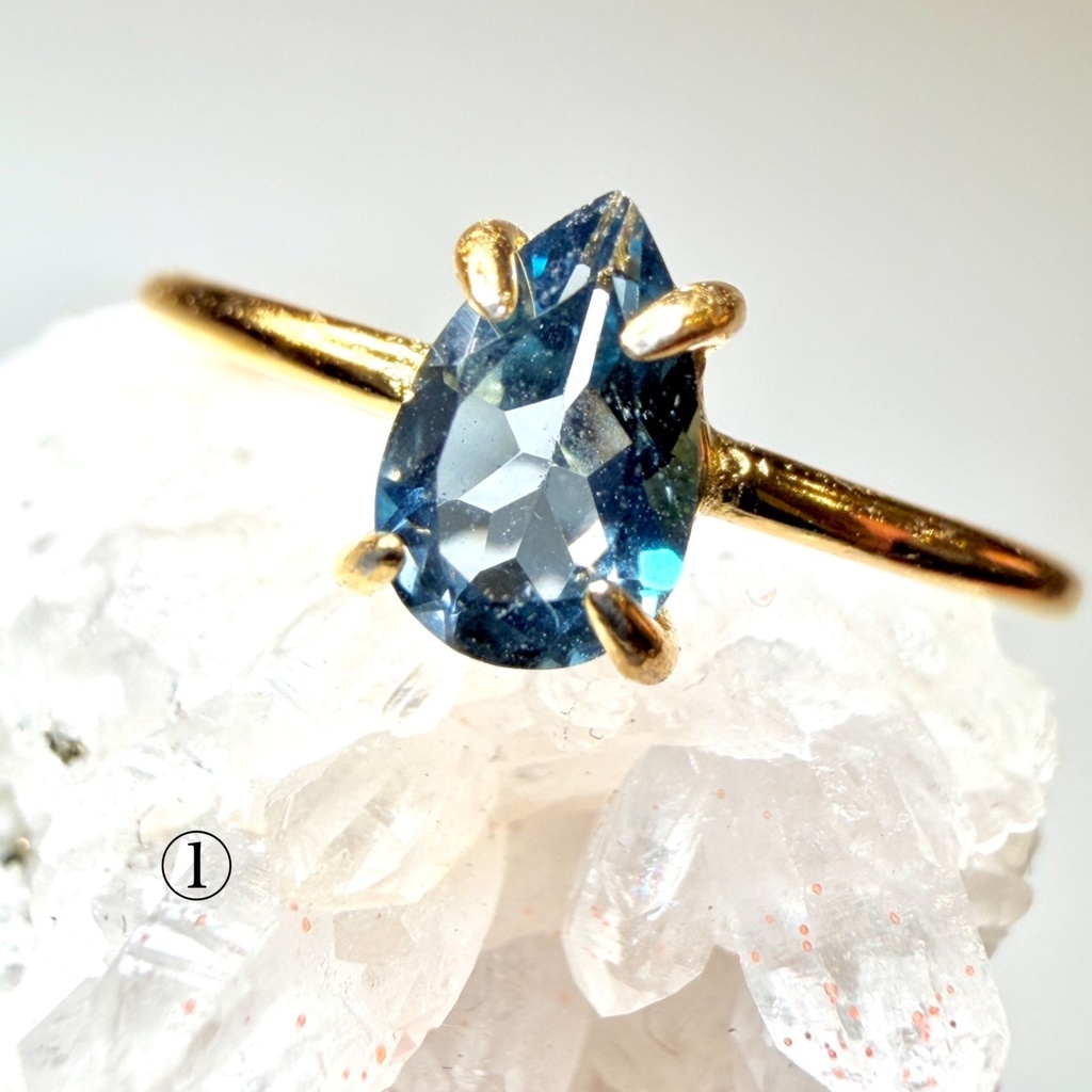 【受注生産】coco‘s accessory 💍 drop stone:ring & pendant