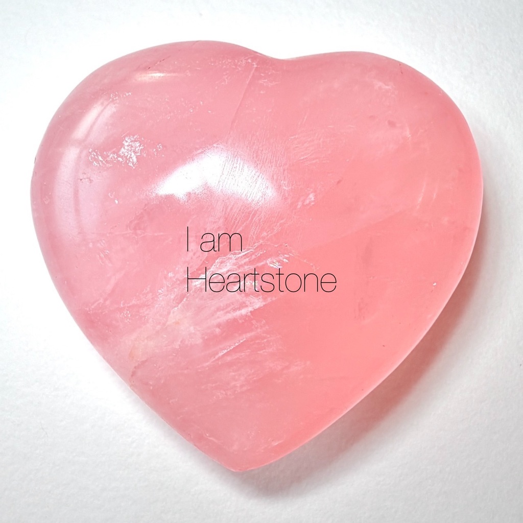 Heart stone：Rose quartz①