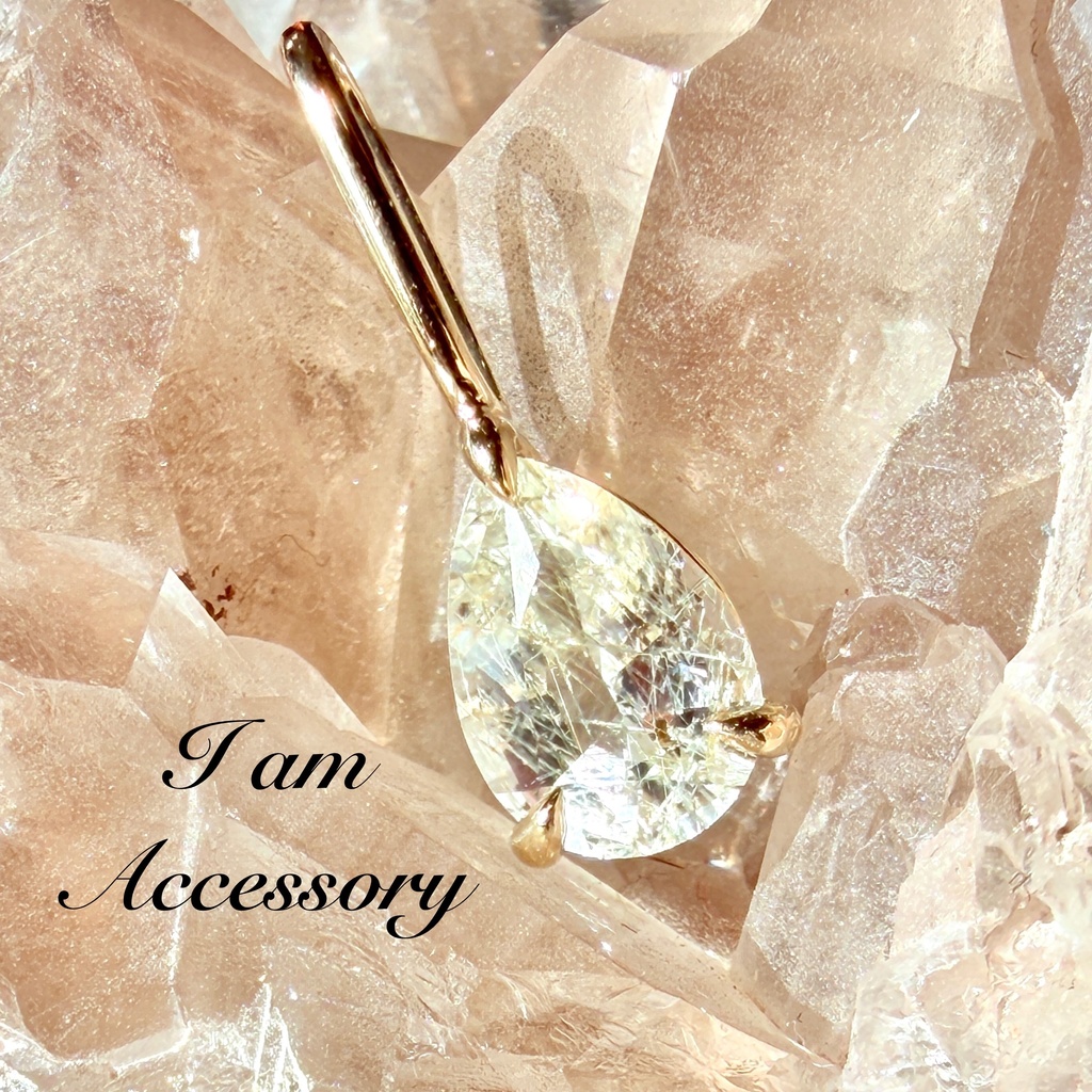 10K accessory🪽Phenakite：🇲🇬：英語鑑別付き②