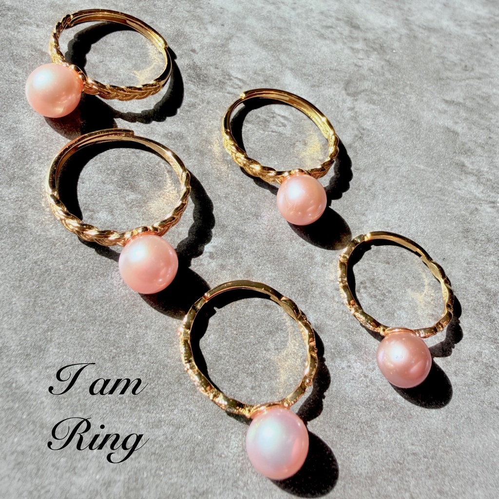 恋石：freshwater pearl：ring