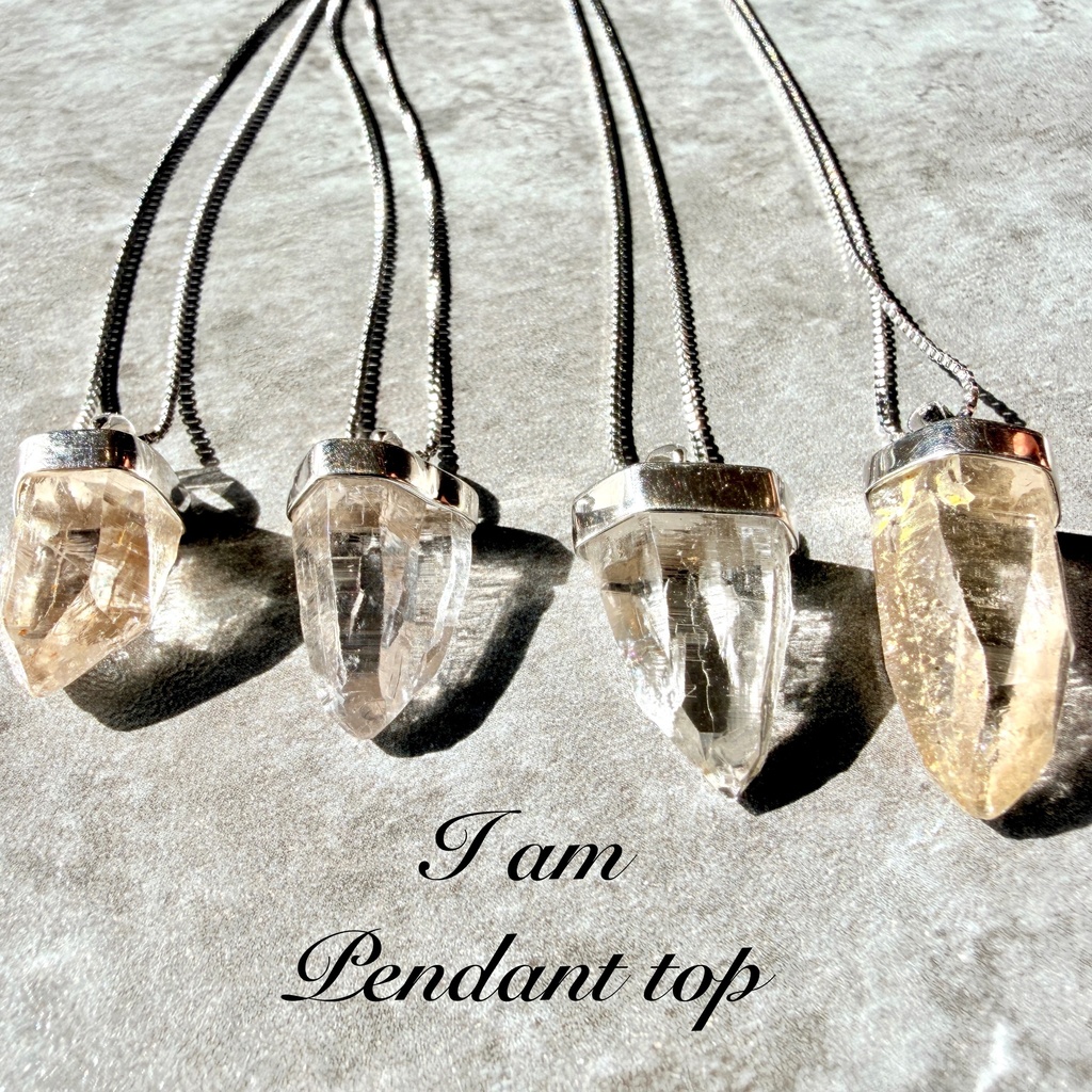 ⭐︎master Crystal /Ganesh Himal：pendant top