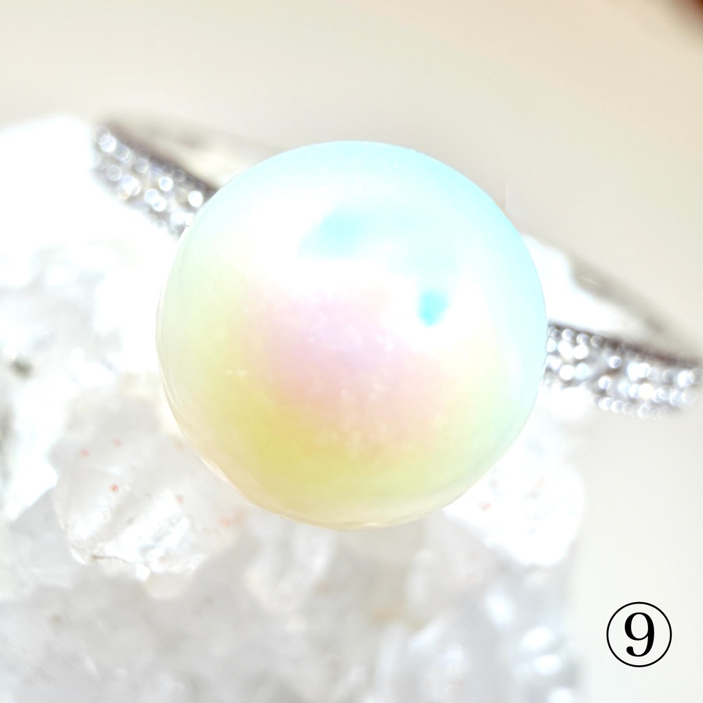 恋石:freshwater pearl:ring②
