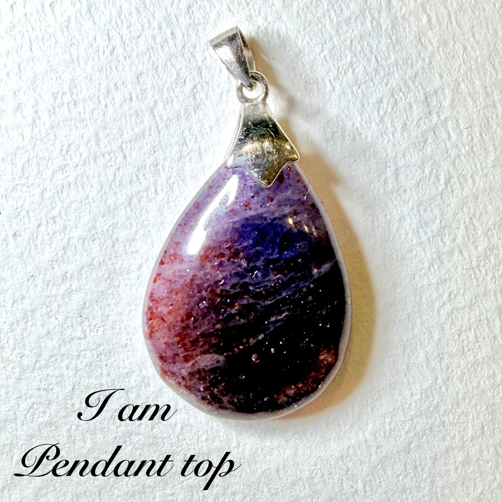 iolite SUN stone：pendant top