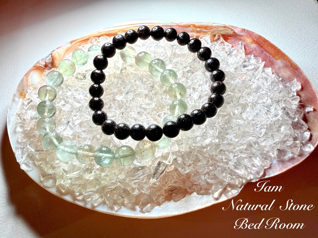 natural stone bedroom：shell＆clearquartz：200g