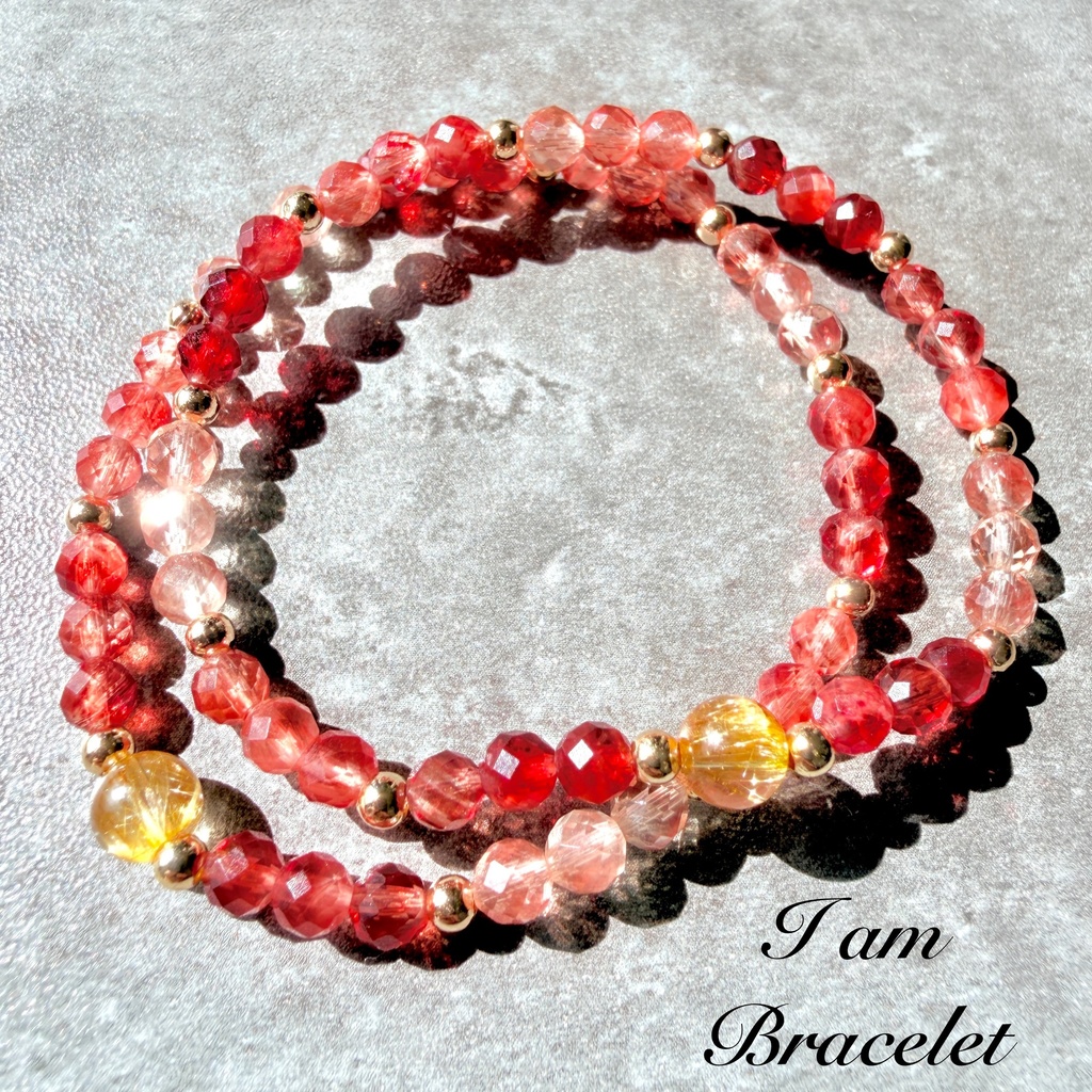 Andesine × rutile：beauty