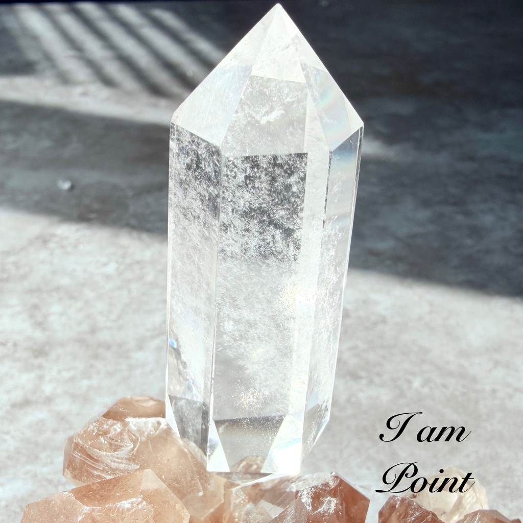 Himalaya：quartz：double Point /wand①