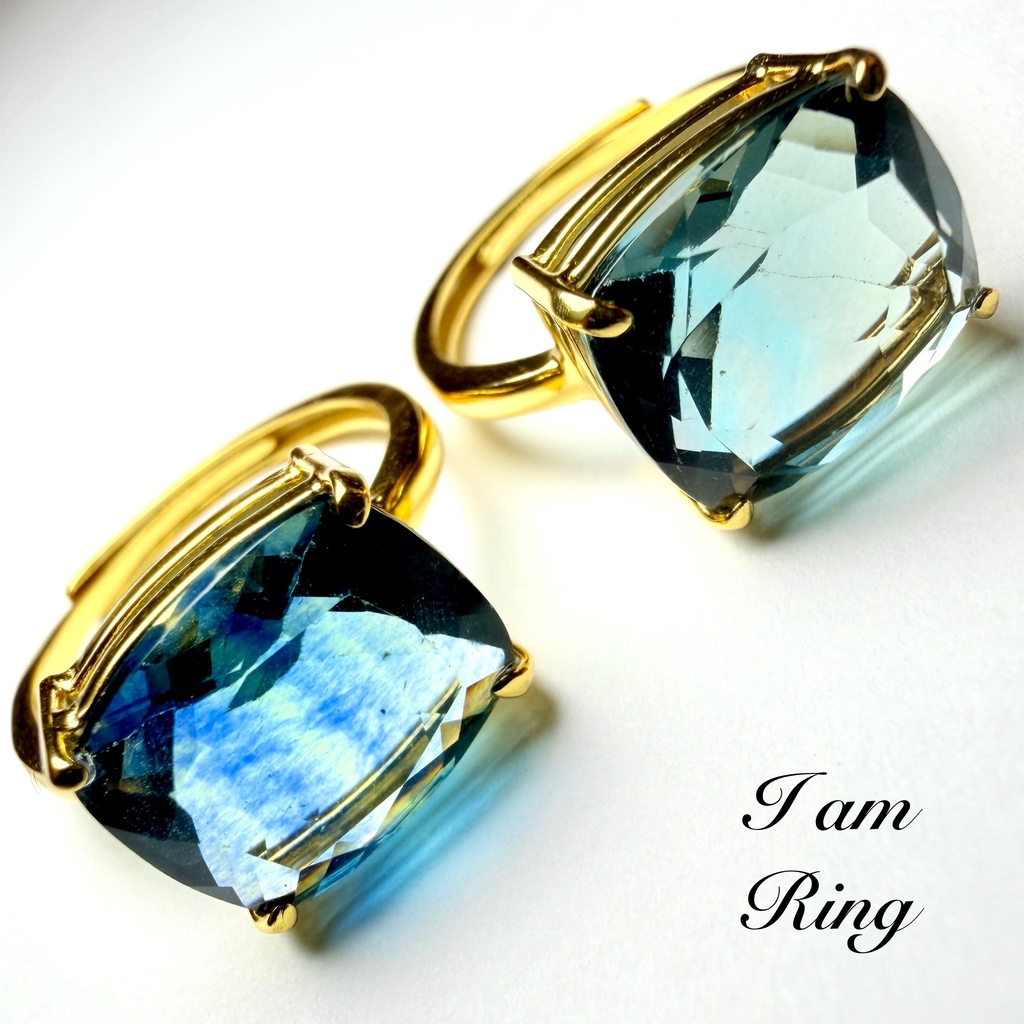 レア✴︎BLUE Fluorite：ring