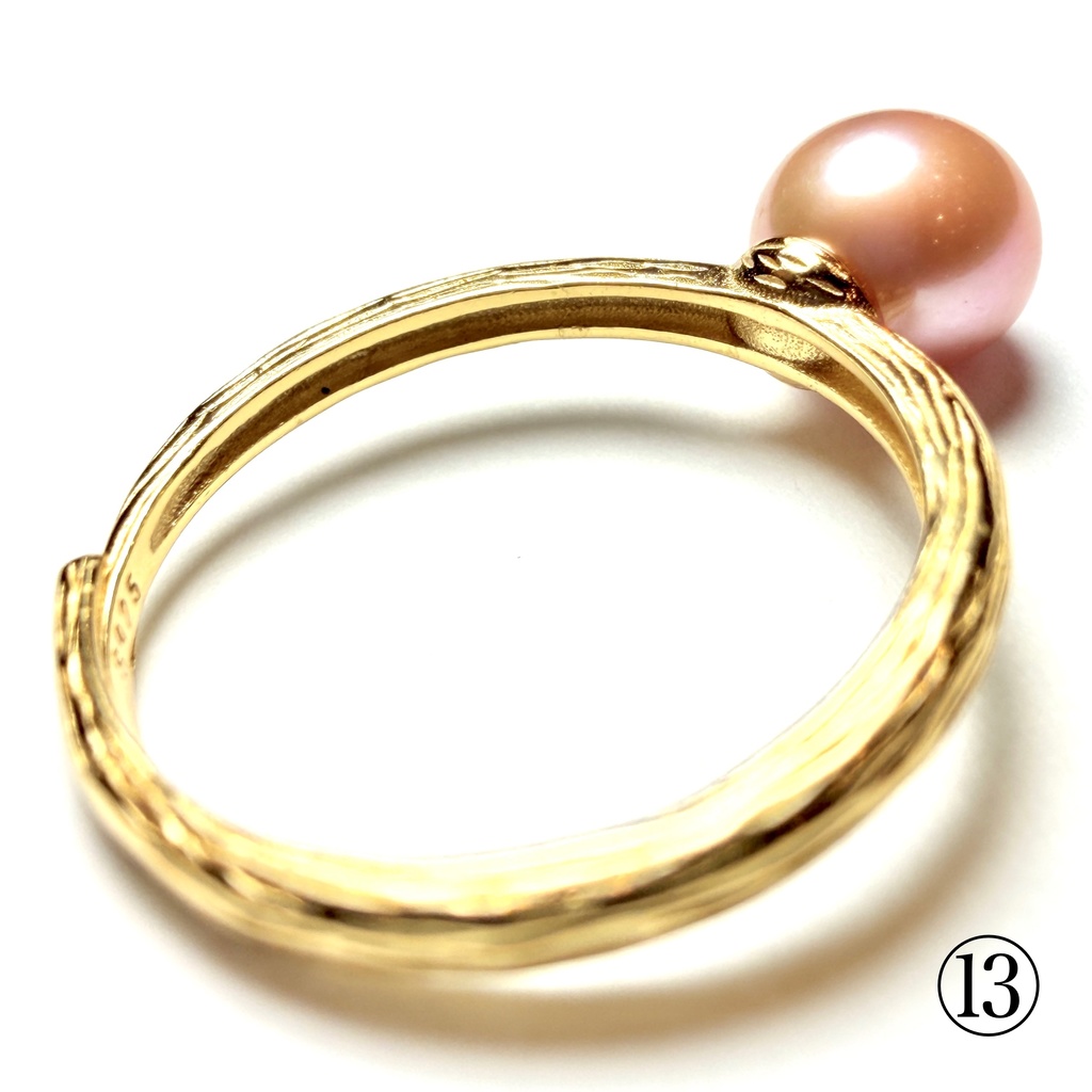 恋石:freshwater pearl:ring③
