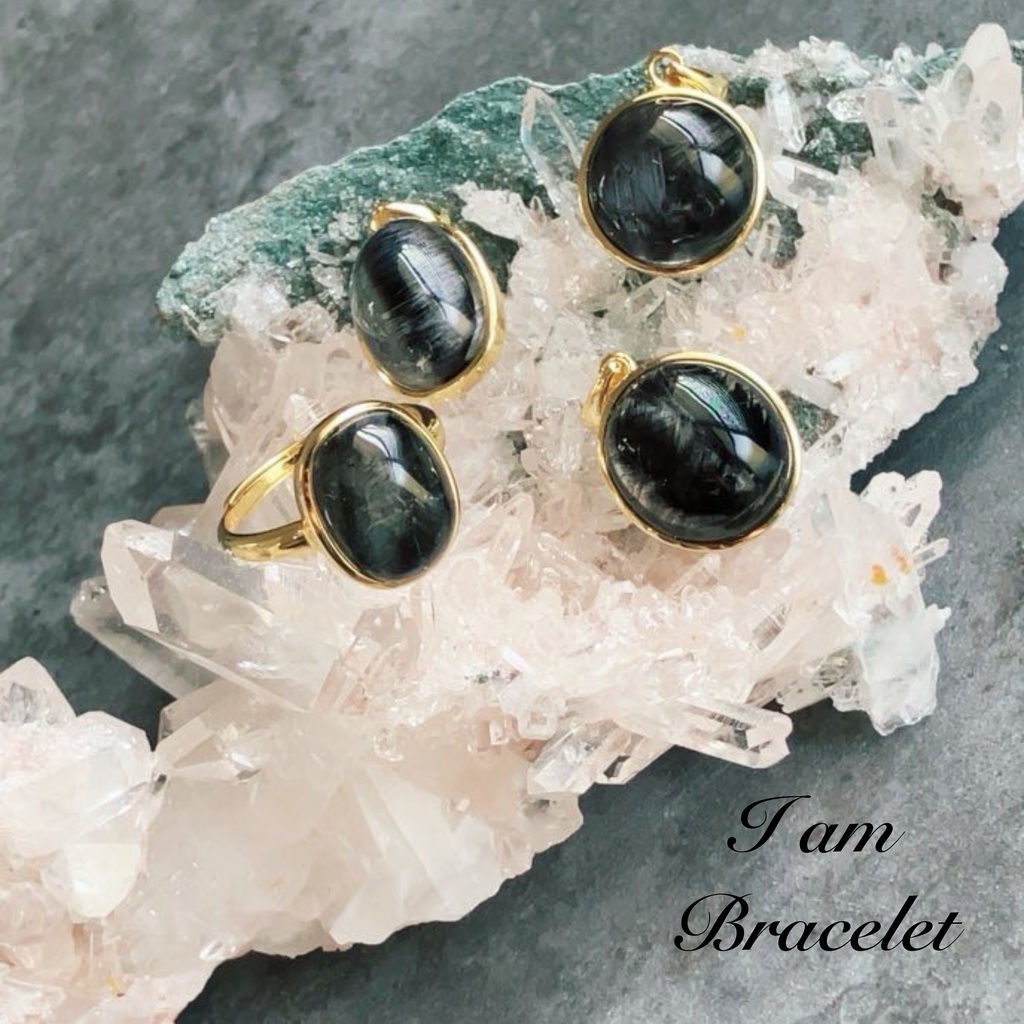 ✳︎high quality /BLACK:platina rutile