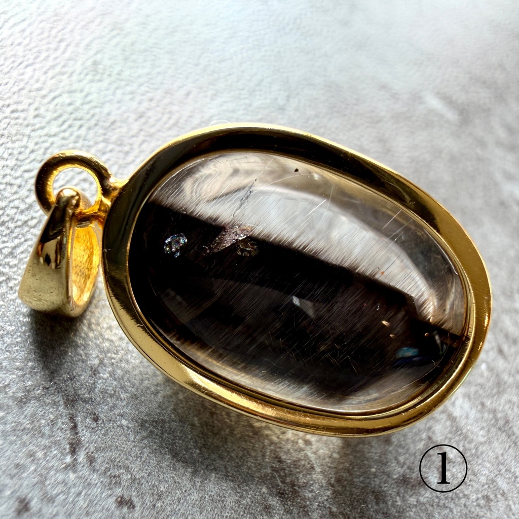 ✳︎high quality /BLACK:platina rutile