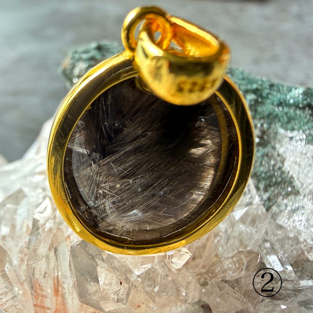 ✳︎high quality /BLACK:platina rutile