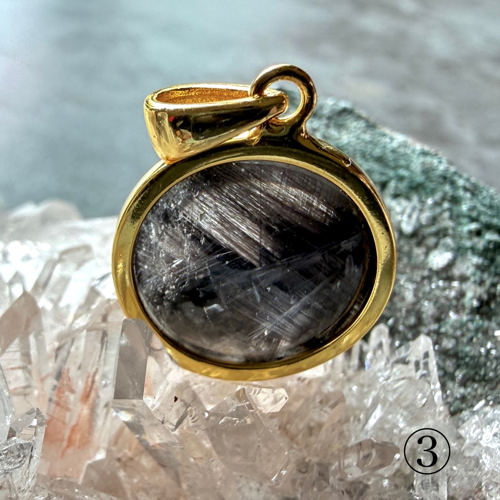 ✳︎high quality /BLACK:platina rutile