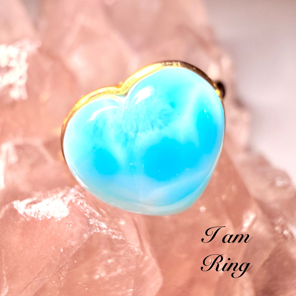 Larimar：Heart ring