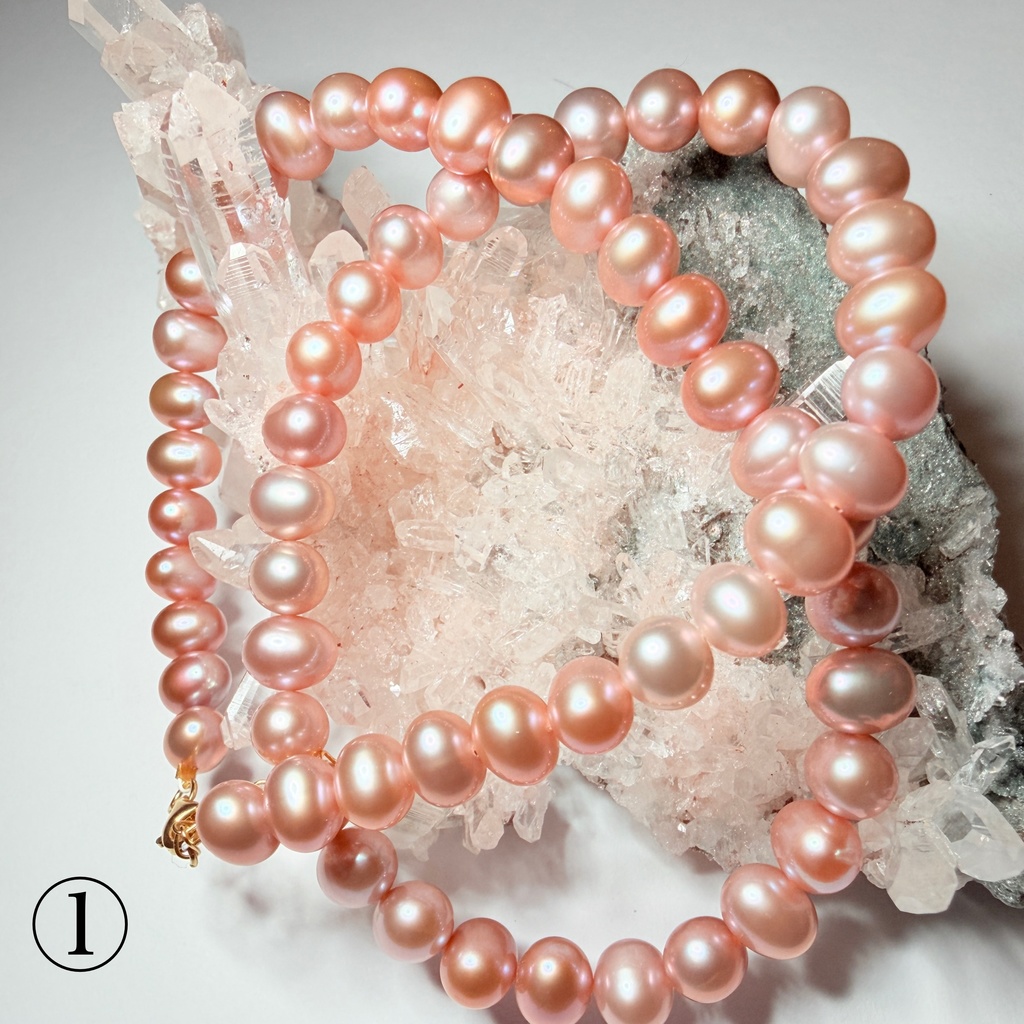 恋石:freshwater pearl:necklace
