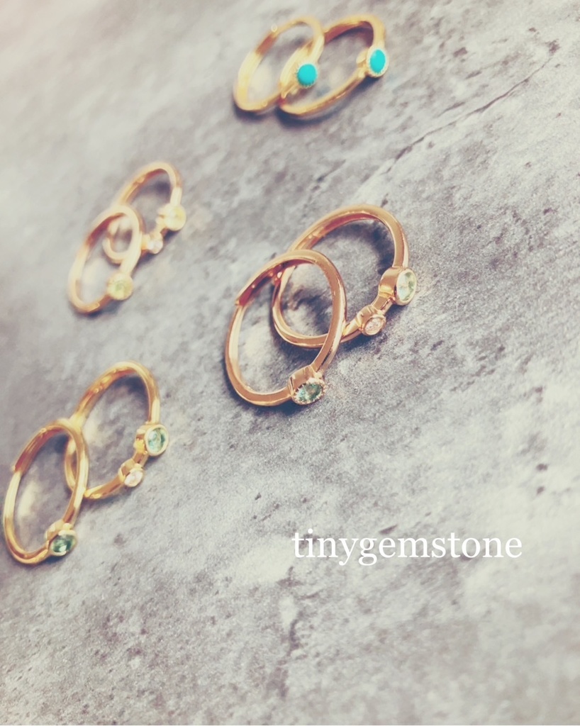 tinygem stone：ring