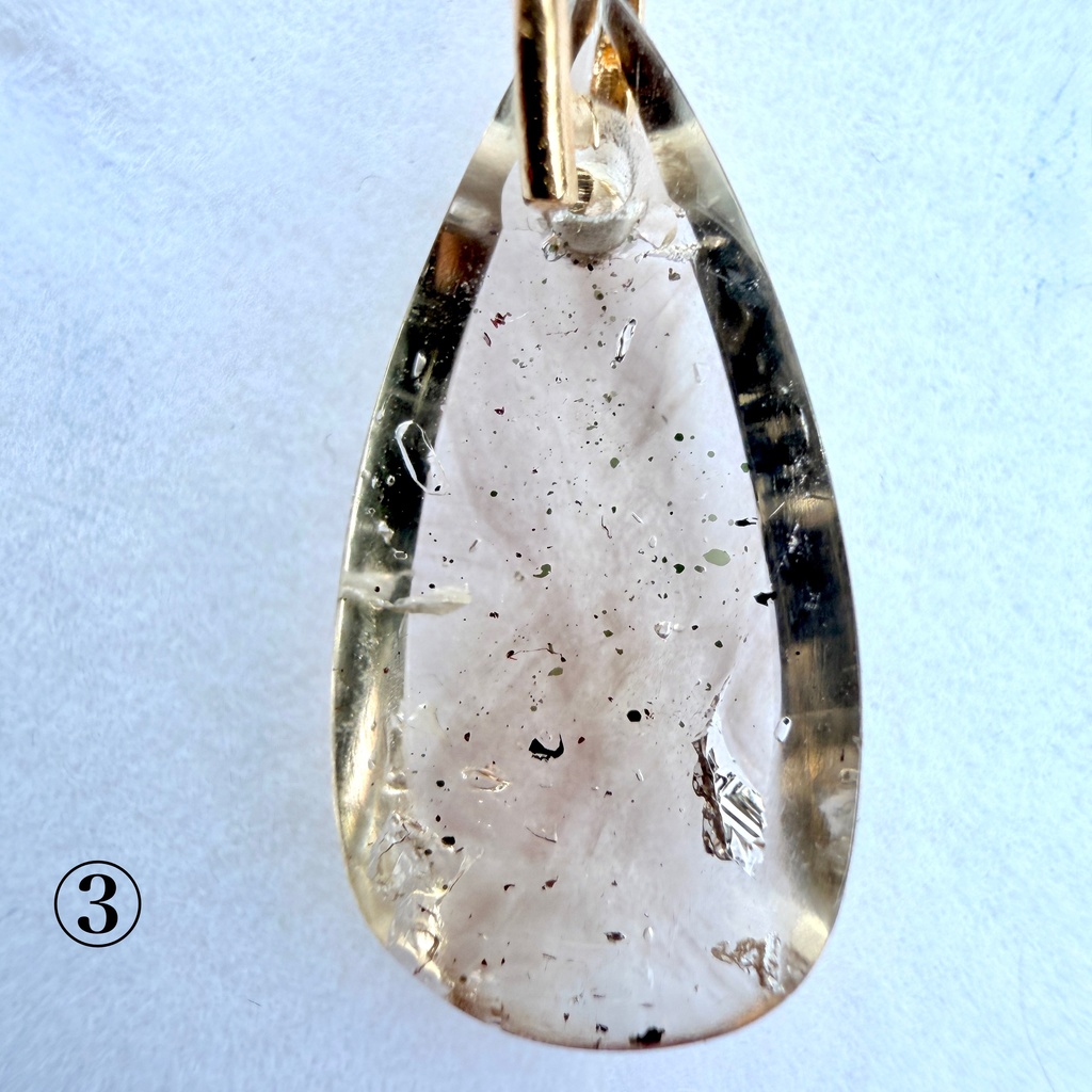 ティンカーベルクォーツ:K18 ペンダントトップ