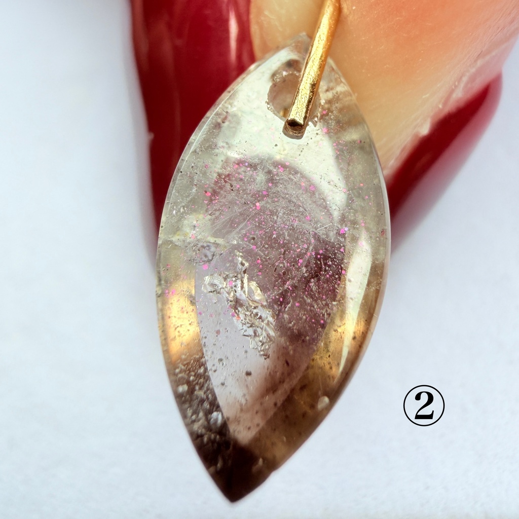 ティンカーベルクォーツ:K18 ペンダントトップ