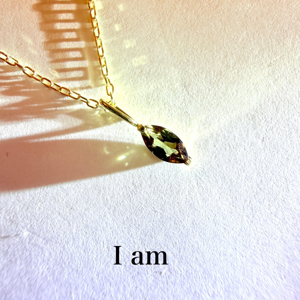 ぷちジュエリー：カラーチェンジガーネット：18K：pendant