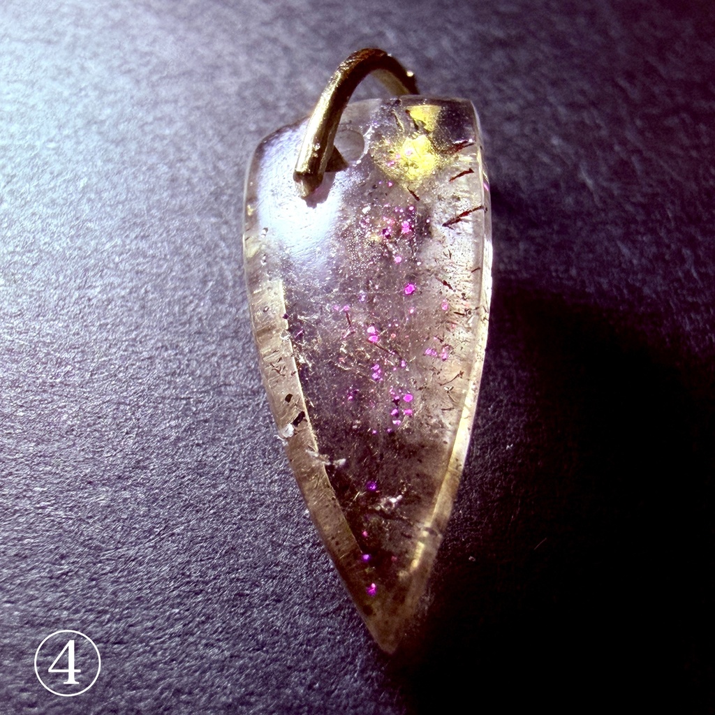 ティンカーベルクォーツ：K18 ペンダントトップ　Part2