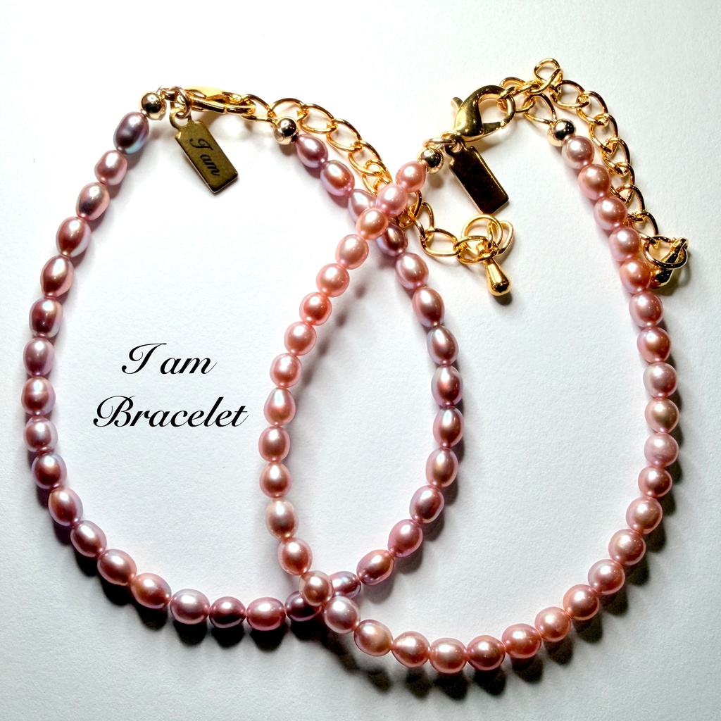 natural pink Pearl：bracelet 