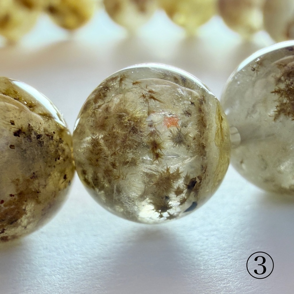 Flower rutile🌻パイライトはいってる。