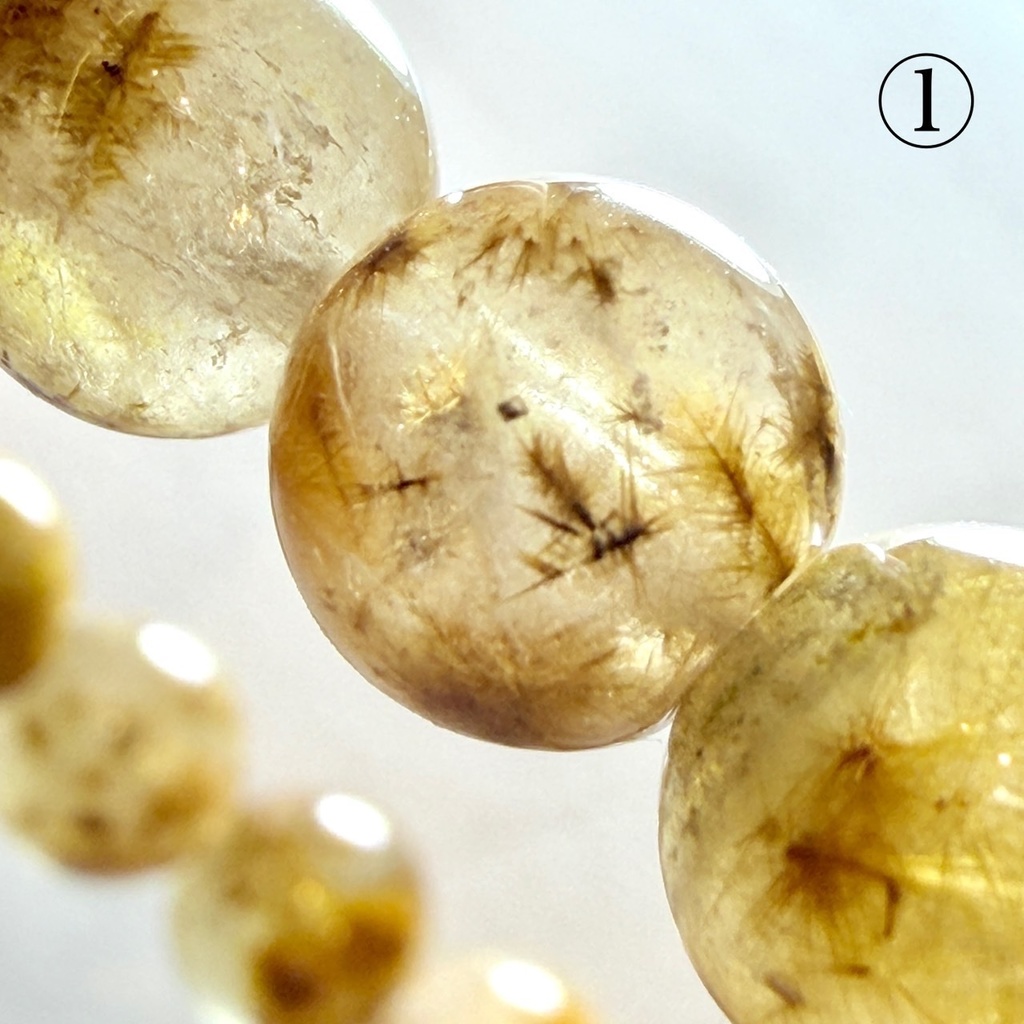 Flower rutile🌻パイライトはいってる。