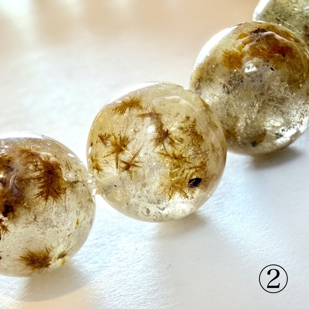 Flower rutile🌻パイライトはいってる。