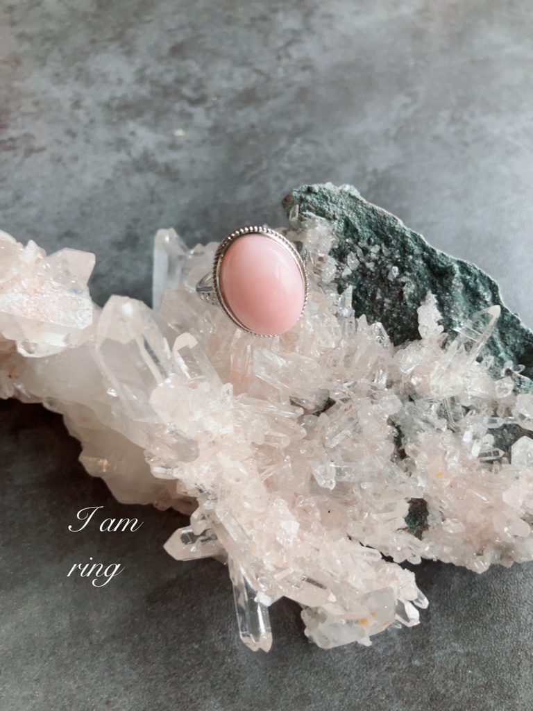 pink opal：ring②
