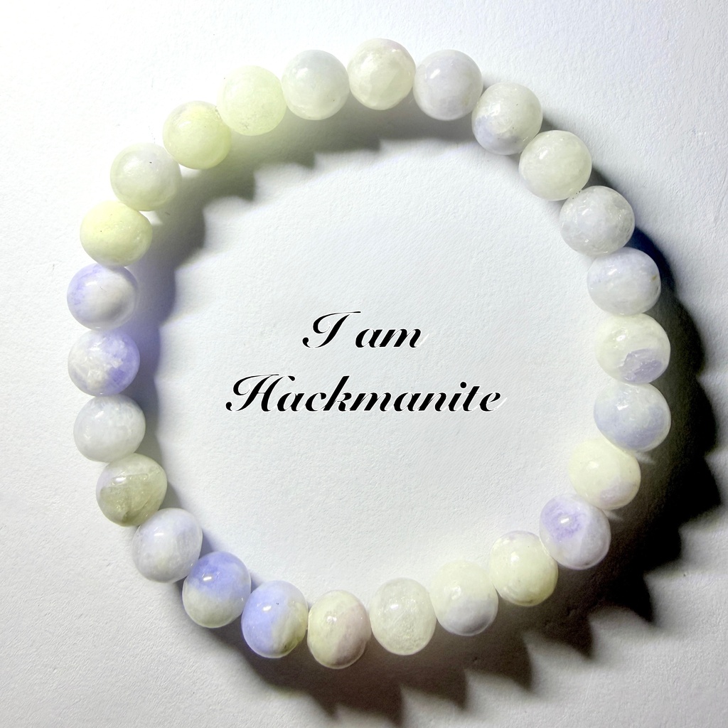 紫陽花カラー：Hackmanite