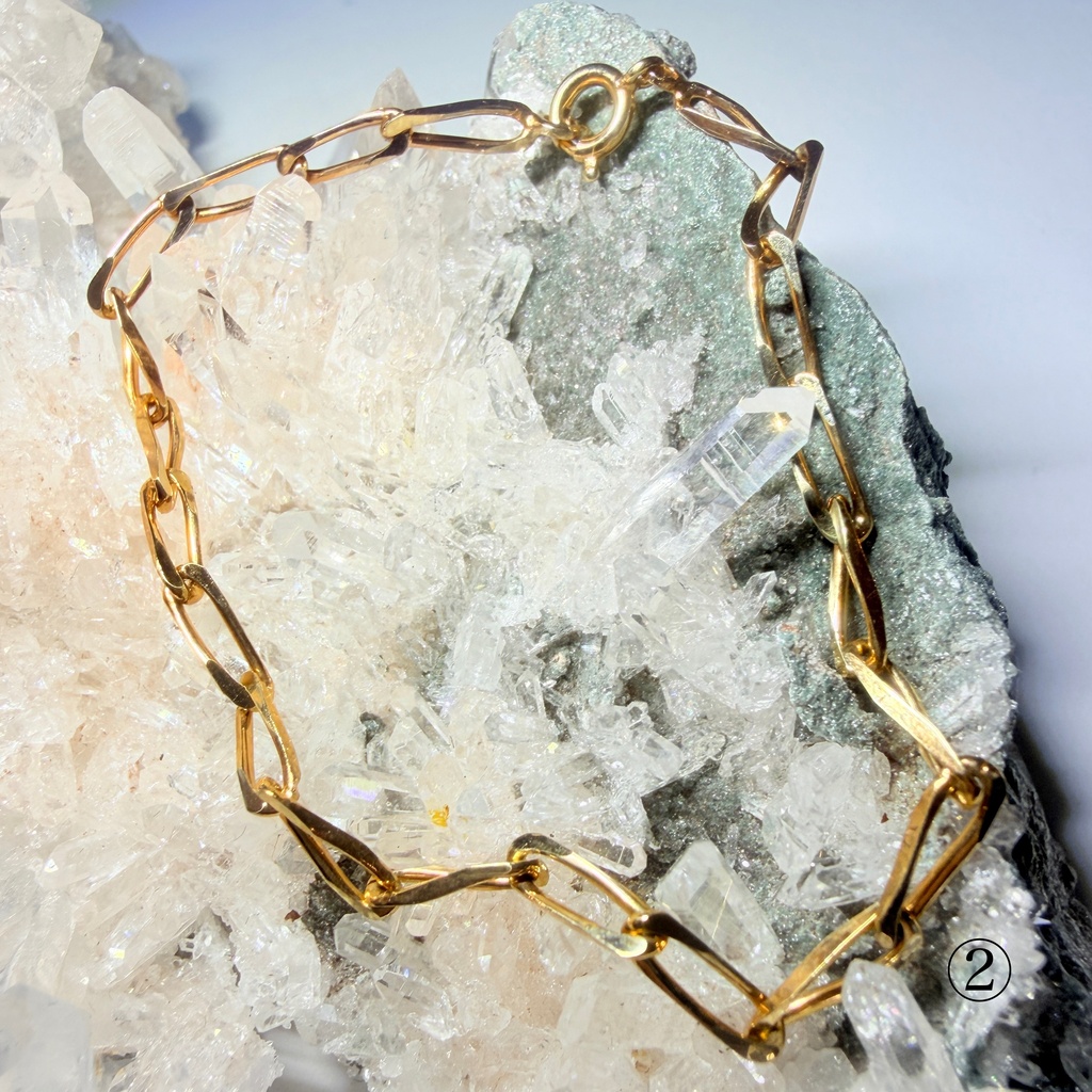 gold color bracelet:18KGF:🇫🇷