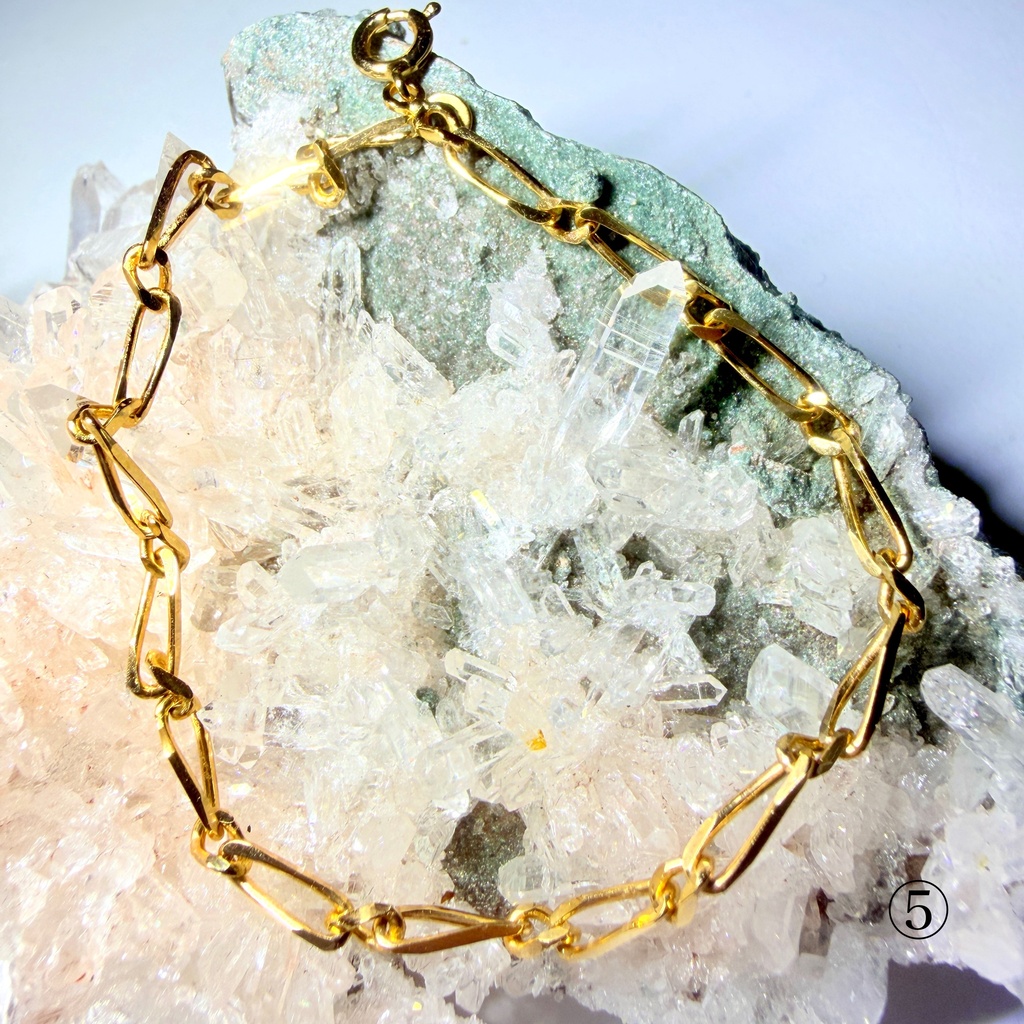 gold color bracelet:18KGF:🇫🇷