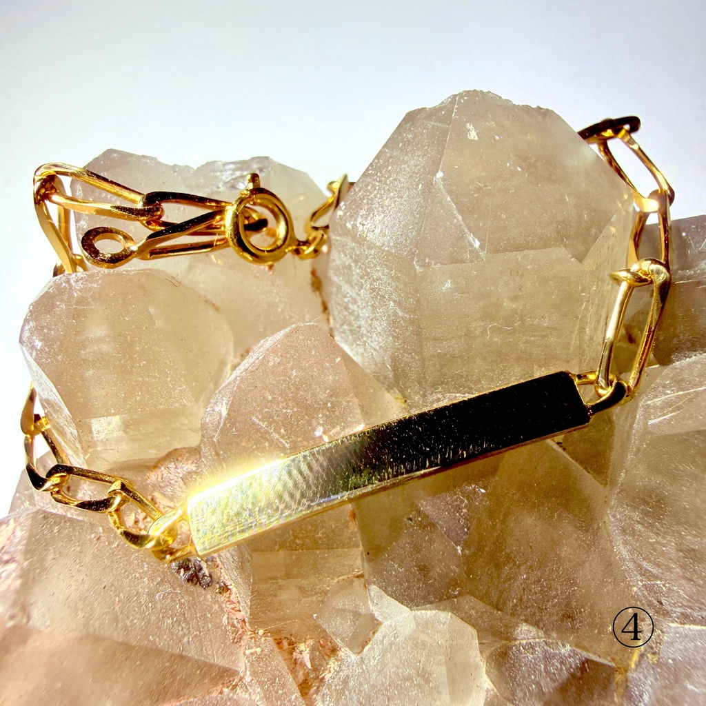 gold color bracelet:18KGF:🇫🇷