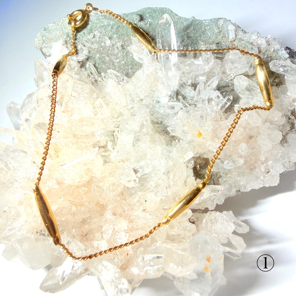 gold color bracelet:18KGF:🇫🇷