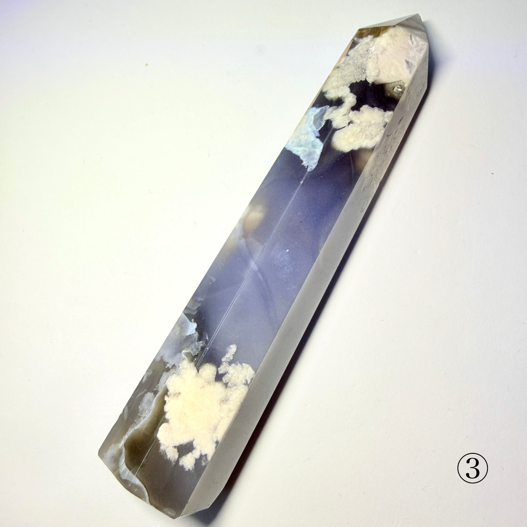 Blue Cherry blossomagate:青桜瑪瑙:point