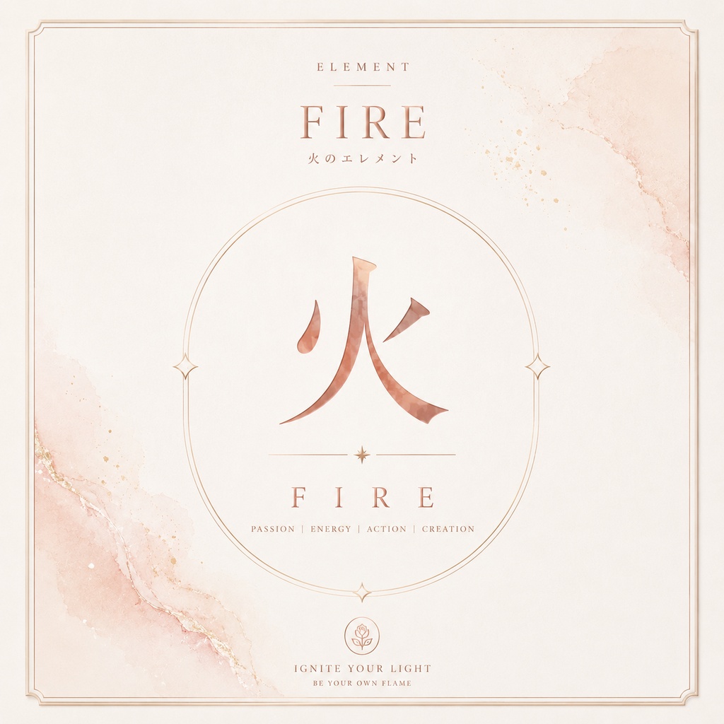 【element stone：火🔥Fire group】