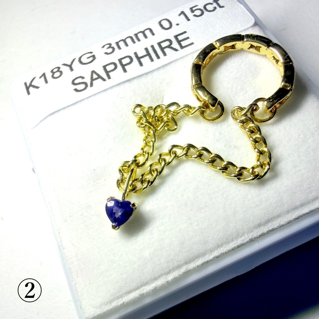 受注生産/ear cuff:gem stone
